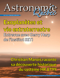 Septembre/octobre 2013 - Astronomie