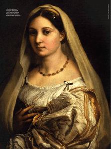 Campus N° xx U «portrait de jeune femme», de Raphaël, 1516