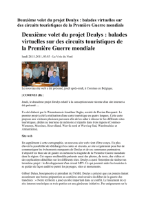 Deuxième volet du projet Deulys : balades virtuelles sur des circuits