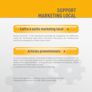 support marketing local