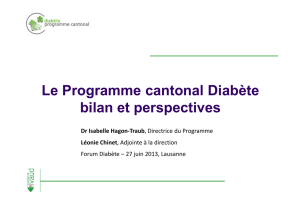 - diabète vaud