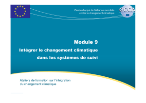 Module 9 - Global Climate Change Alliance