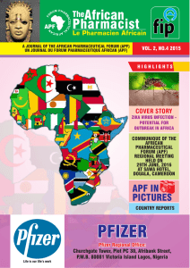Le Pharmacien Africain - African Pharmaceutical Forum