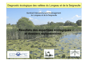 Diagnostic écologique des vallées du Longeau et de l a Seigneulle