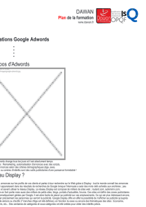 Formation Google Adwords, formations Google Adwords à