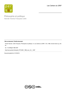 Philosophie et politique - Savoirs, Textes, Langage