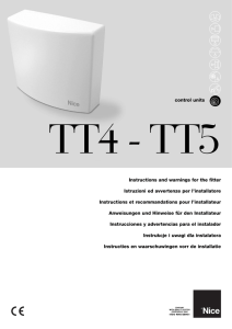 TT4 - TT5 - Habitat Automatisme