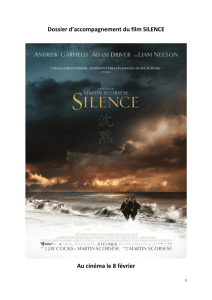 Dossier d`accompagnement du film SILENCE Au