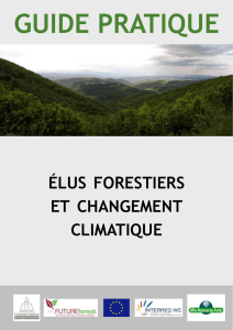 Guide pratique Elus forestiers et changement climatique.