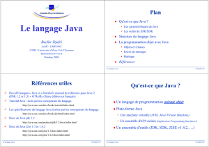 Le langage Java