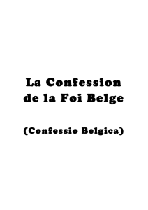 Confessio Belgicae