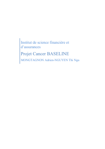 Projet Cancer BASELINE