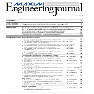 EN DEUX MOTS ARTICLE DE FOND APPLICATIONS
