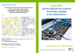 12 juin 2015 Journée régionale des systèmes d`information