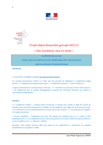 Compte rendu de la conférence de Lionel Audion : le verbe