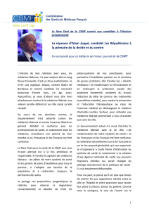 La réponse d`Alain Juppé, candidat LR