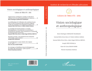 Vision sociologique et anthropologique