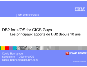 DB2 for z/OS for CICS Guys