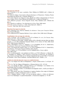 XANTHAKOU - Liste des publications - las