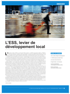 L`ESS, levier de développement local