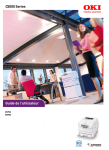 Guide de l`utilisateur C5000 Series