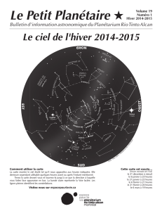 Hiver 2014-2015 - Espace pour la vie