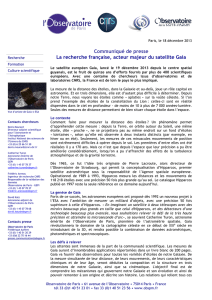 Gaia - CNRS
