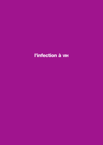 l`infection à VIH