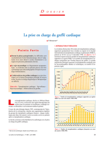 La prise en charge du greffé cardiaque