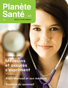 médecins et assurés s`expriment