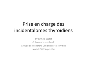 Incidentalome thyroïdien