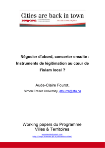 Fourot, Aude-Claire (2012). « Négocier d`abord, concerter ensuite