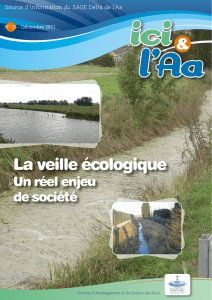 La veille écologique