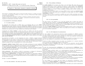 Mouvement volontaire et plasticit&eacute; c&eacute;r&eacute;brale