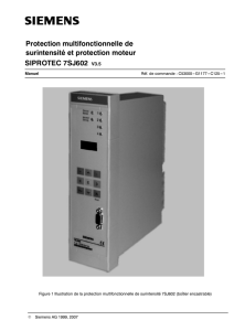 Protection multifonctionnelle de surintensité et protection moteur