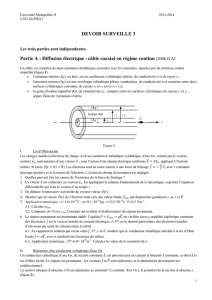 DS3 Diffusion électrique \(2006.II.A\)Electrostatique \(2009.I.A