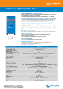 Contrôleur de charge BlueSolar MPPT 150/70 - Swiss