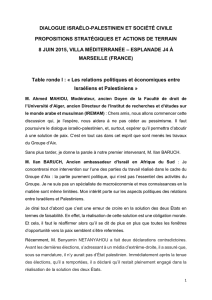 CR Dialogue Gpe d`Aix – TR 1 - Commission Méditerranée de CGLU