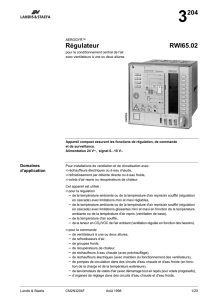 3204 Régulateur RWI65.02