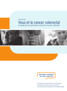 Vous et le cancer colorectal - Colorectal Cancer Association of