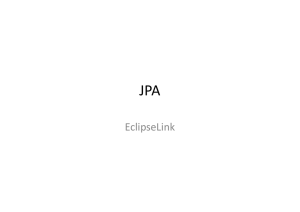 EclipseLink JPA