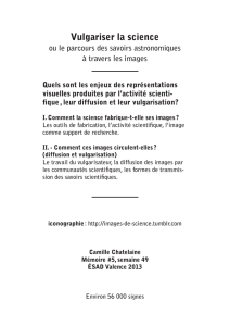 Vulgariser la science - From To ÉSAD Valence, revue graphic