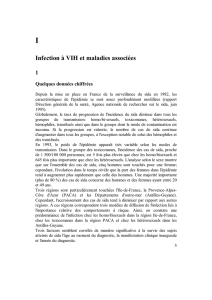 Infection à VIH et maladies associées