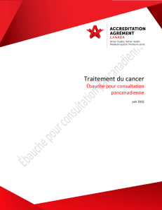 Traitement du cancer - Accreditation Canada