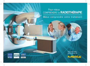 SFRO_Livret Radiotherapie-2016