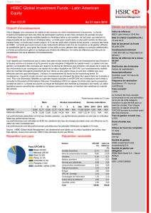 HSBC Global Investment Funds - Latin American Equity