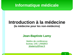 Introduction à la médecine