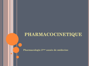 pharmacocinetique - ceil@univ