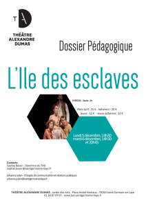 Dossier Pédagogique - Théâtre Alexandre Dumas