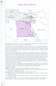 proche-orient - Département d`information et de communication